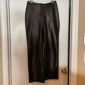 INC leather pants